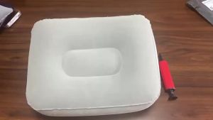 Ghế Hơi PVC Dày Dặn Có Thể Điều Chỉnh Gác Chân Hơi Cho Chuyến Đi Đường Dài Thoải Mái Khi Ở Nhà Văn Phòng Dành Cho Người Lớn Nam Nữ Hình Chữ Nhật Hỗ Trợ Cơ Thể