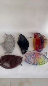 Jala Jaring kepala Serokan Bulat Lipat Siap Pakai Stik Tanggok Lipat Jaring Penangkap Serangga Fish Bug Butterfly Net Jaring Serok Ikan Serba Jaring Kupu Kupu Telescopic Jaring Tangkap Serangga