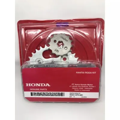 Gear Set Rantai Roda Kit Honda Karisma Supra X 125 (KPH)