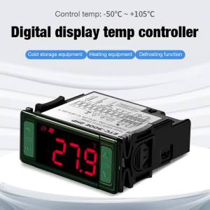 ETC-512E/ETC-900 Digital Temperature Controller -50-105 ℃ LCD Display Electronic Thermostat with Heating Cooling Defrosting