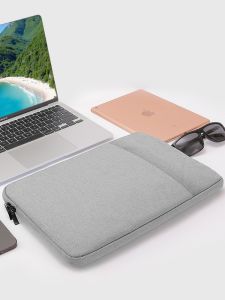 Oxford Fabric Computer Bag Fleece Lined Anti Drop Storage Bag Thick Briefcase Suitable for  Book13Air Lenovo 14 Small New 15 Inch Tablet Protective Case Notebook Inner Bag