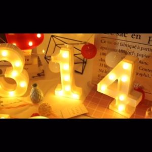 26 letters with led lights number led light big size letter led light name decor letter led light lamp led light led signage customized backdrop stand number standee with led light letters for signage home decorations display party needs decorationsBINLU