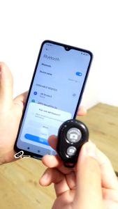 Wireless Bluetooth Selfie Remote Control with Camera Shutter Button for Iphone iOS and Android Smartphones Monopod Selfie