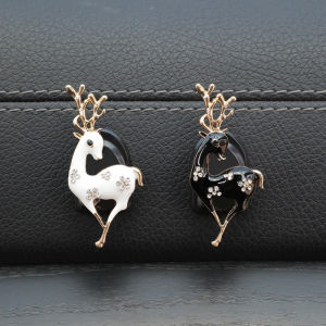 Car Interior Alloy Hook Sticky Rotation Mobile Phone Holder ABS Material Seat Air Vent Mount Multi-Functional Cute Car Hooks