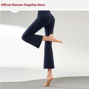 MiiOW | Cropped Flared Thin Summer Yoga Pants