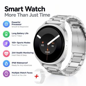 Đồng Hồ Thông Minh New 9 Mini Màn Hình HD Lớn Theo Dõi Thể Dục Đo Nhịp Tim Chống Nước IP68 Hỗ Trợ Nhiều Chế Độ Thể Thao Giám Sát Sức Khỏe