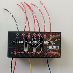 MODUL MATRIX ALA ALA 6CHANEL 12VOL-24VOL WATT BESAR