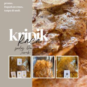 kripca / keripik kaca pedas daun jeruk / original daun jeruk / rempah sultan / bumbu melimpah / kripca viral pedas /sebring / seblak kering varian 1 kg / 1/2kg / makanan pedas keripik kaca kripca kripik kaca pedas daun jeruk pedas original 500 gram