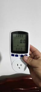 Đồng Hồ Đo Điện Năng Kỹ Thuật Số Công Tơ Điện Năng Lượng KWh Ổ Cắm Đo Điện Năng Cho Phích Cắm EU/Mỹ/Anh/Pháp 110/250V Thiết Bị Giám Sát Tiêu Thụ Điện Năng Với Phép Đo Chính Xác