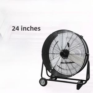 Kannrui Industrial Fan High Power Commercial Use Large Size Oscillating Standing Bull Horn Shaped Ventilator for Removing Formaldehyde