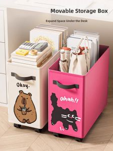 BANGJIAYI | Book Storage Organizer with Wheels
