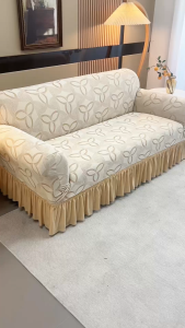 Elastic Universal Sofa Cover 1/2/3/4 Seater L-Shape Slipcover Protector Couch Cover Dust-proof Soft Skin-friendly