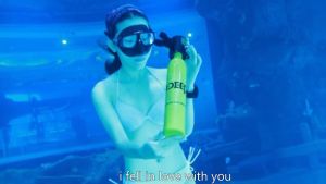 DIDEEP Alat selam diving scuba oksigen 1 liter alat diving lengkap tabung scuba selam snorkling selam dewasa alat selam lengkap satu set 20Mins Diving Cylinder Lung Tank With Manual Pump Scuba Diving Cylinder Mini Tank Set Freediving