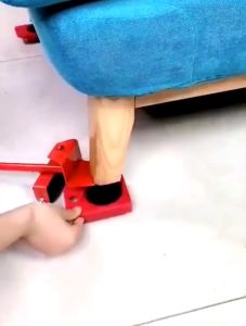 [Flashsale] Alat Bantu Angkat Barang Roda Troli Pindah Alat Membantu Pindah Lemari Kursi Mesin Cuci 150kg