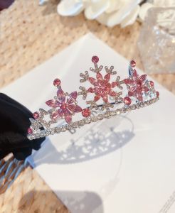 Original Elsa Princess Fairy Wand Snowflake Magic Wand Childrens Birthday Crown Hair Accessories Princess Style Childrens Fashion