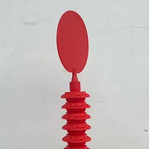 120หลุมอมยิ้มแสดงยืนขนมหวานของหวานออแกไนเซอร์ที่ใส่ไม้(HP302)