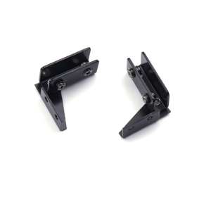 FASHION บานพับประตูกระจก ฮาร์ดแวร์เฟอร์นิเจอร์ บานพับกระจกประตูเดียว Cabinets Glass Door Hinges