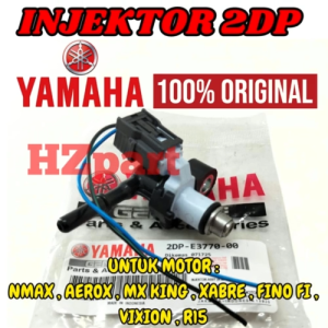 INJEKTOR KODE 2DP YAMAHA MOTOR NMAX AEROX VIXION MX KING NEW R15 XABRE FINO FI KUALITAS 100% ORI .
