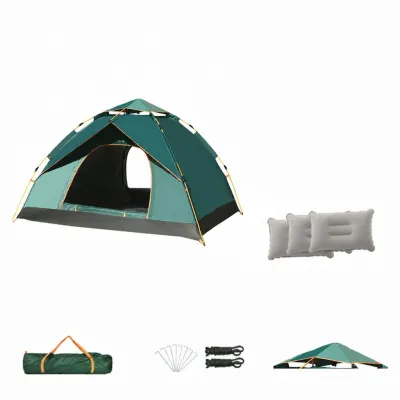 MUHUASHA | Automatic Camping Tent for 3-4 Persons Waterproof Sunproof Lightweight