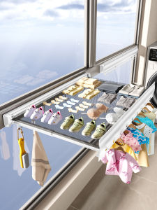 ROLONG | No-Drill Invisible Extendable Towel Rack