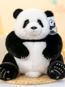 GUAIBUDIAN | Flower Pattern Panda Plush Toy