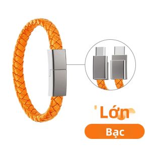 Cáp Sạc Nhanh USB C To USB C Dạng Dây Đeo Tay Truyền Dữ Liệu Di Động Cho iPhone 15 16 17 Samsung Máy Tính Bảng Máy Tính Xách Tay - 5A TPU Nylon Hợp Kim Kẽm
