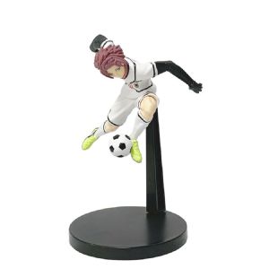 Bandai | 17cm Blue Lock Anime Figure Blue Football Uniform Nagi Seishirou Action Figure Itoshi Rin Desktop PVC Collection Model Doll Toys