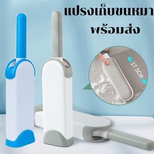 【Huahua】 พร้อมส่ง แปรงเก็บขนสัตว์เลี้ย แปรงกำจัดขนสัตว์ พร้อมกล่องเก็บกำจัดขน ง่ายต่อการพกพา