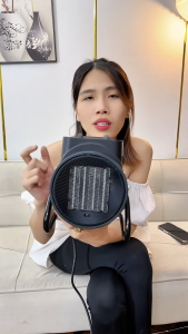 Máy sưởi gốm 2 chiều 2000W Quạt sưởi ấm mùa đông cho bé sưởi tắm bé an toàn làm nóng nhanh không khô da có 3 chế độ gió