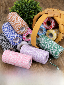 Colorful Thick Cotton Rope Zongzi Binding Special Use Brown Rope Material for Wrapping Zongzi Traditional Chinese Food