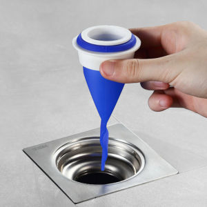 Nút bịt cống ngăn mùi thoát nước silicone -Ống chặn mùi hôi cống - bộ nắp phễu thoát sàn chống trào ngược ngăn côn trùng khử mùi đường thoát nước