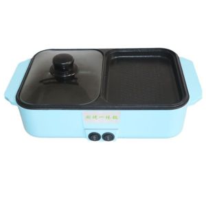 Vanlida Aoni กระทะไฟฟ้าเคลือบไม่ติดโครงสร้างทรงจํา 1200W สําหรับการย่างตุ๋นก๋วยเตี๋ยวเดือดแพนเค้กในประเทศจีนไต้หวันญี่ปุ่นสหรัฐอเมริกาแคนาดา