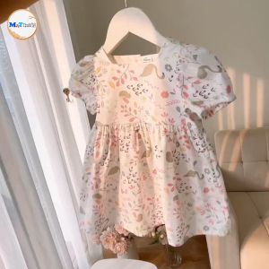 VÁY BÉ GÁI HOA VINTAGE - MT2358