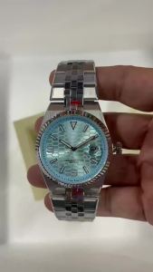 2026 MIYOTA 3215 Movement sapphire Crystal Quartz Mens Watch Date and Luminous Display Stainless Steel 50ATM
