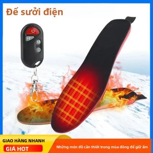 Đế Giày Thông Minh Cỡ Lớn Có Chức Năng Sưởi Ấm Bằng Điện Giữ Ấm Bàn Chân Điều Chỉnh Nhiệt Độ Dành Cho Chăm Sóc Bàn Chân Mùa Đông