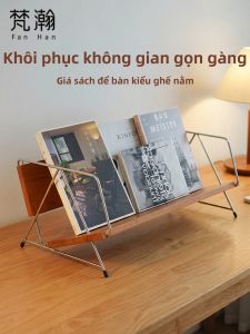 FANHAN | Giá Sách Hình Ghế Thiết Kế Sáng Tạo Phong Cổ Điển Gỗ