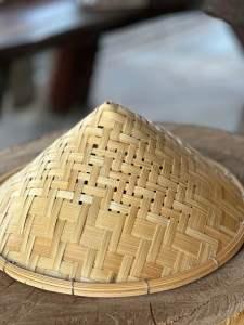 ที่นึ่ง ที่นึ่งข้าวเหนียวสานไม้ไผ่ หวดนึ่ง ที่อุ่นอาหาร กว้าง 33 cm