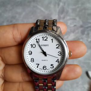 Đồng hồ nam SCRIPT m&aacutey v&agraveng second hand si nhật- đ&atilde qua sử dụng