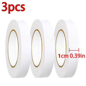 Ultra-thin Double Sided Tape Super Adhesive White Strong Tape Stickers Double Sided Tape Strips for Home Office Supplies