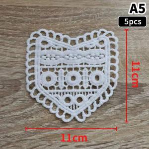 EELHOE | Breathable Cotton Jeans Waist Expander 5Pcs Hollow Lacework Adjustable Waist Extenders for Summer Daily Wear