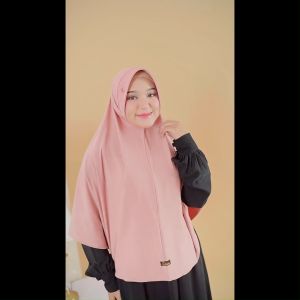 Jual Hijab Abika Basic Umroh Ready AB 132 bahan stella Kerudung Jilbab Syari Premium