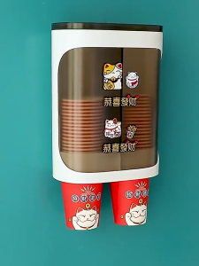 Holder Gelas Single dan Double Cup Karakter Size 8 oz &12 oz