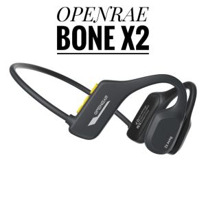 Tai nghe Openear Bone X2 Chính Hãng truyền âm xuyên xương - chống nước IP68 - có mic - 8G lưu nhạc - bluetooth 5.2