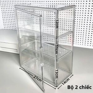 Hộp Đựng Acrylic Chống Bụi Dung Lượng Lớn