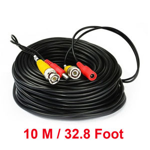 10M/32.8Foot BNC Cable For CVBS CCTV DVR Camera Recorder System Accessories Video Cable DC Power Security Surveillance BNC Cable