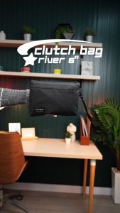 EVERNEXT - CLUTCH BAG IPAD TABLET WATERPROOF TAS TANGAN RIVER 6" PRIA HAND BAG WEASLEY POUCH BAG
