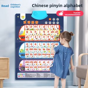 JINGQING | Phonetic Reading Training Wall Chart with Sound