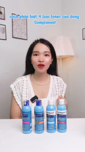 Toner Compliment No Problem Salicylic Acid Làm Sạch Da Kiềm Dầu Giảm Mụn Se Khít Lỗ Chân Lông 200ml