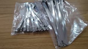 10/25Pcs Self-Locking Stainlesss Steel Cable Ties Heavy Duty Heat Proof Reusable Metal Zip Ties for Exhaust Pipe Wiring Harness