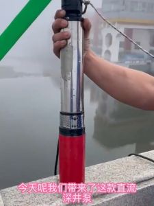 12/24 โวลต์ลึกปั๊มน้ำปั๊มยกสูงกระแสตรงปั๊มจุ่มชลประทานการเกษตรสวน